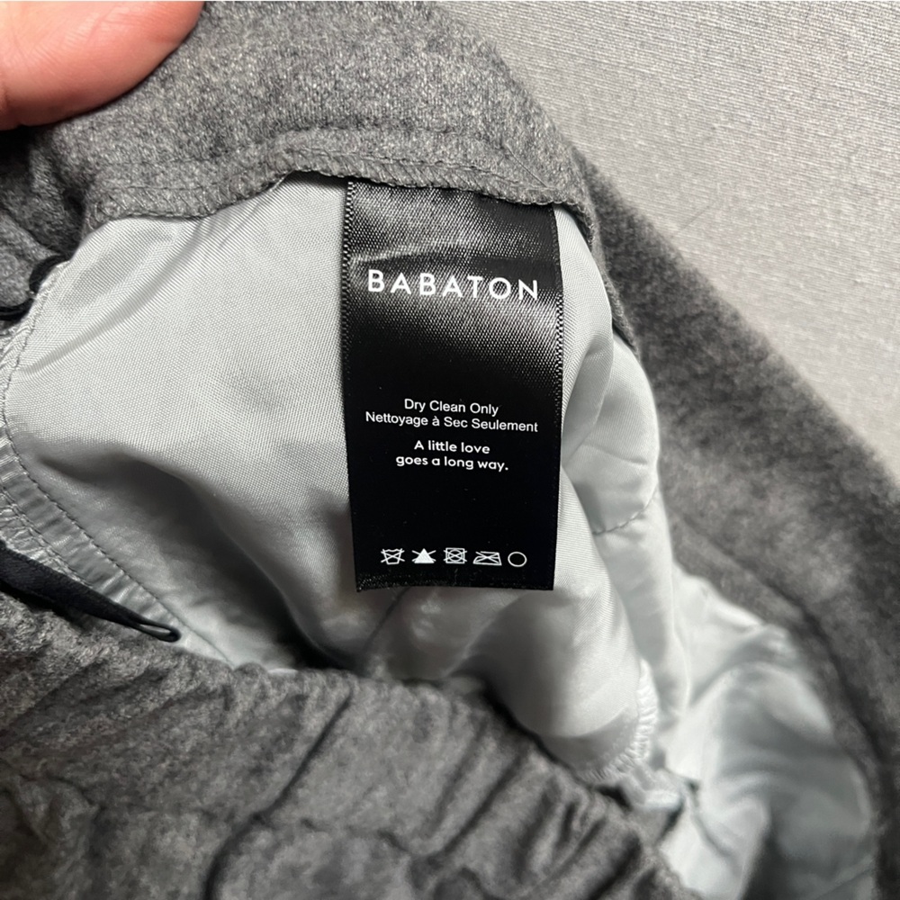 Aritzia Babaton Cohen Wool Cashmere Blend Trousers Grey Size 2 - Picture 6 of 11